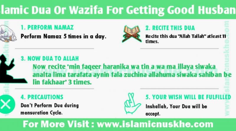 Dua Or Wazifa For Getting Good Husband