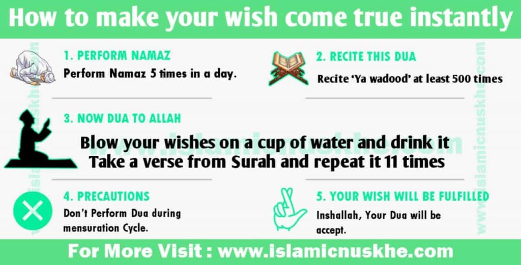 How To Make Your Wish Come True Instantly Result In 1 Day