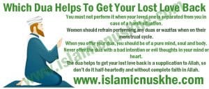 Dua Helps To Get Your Lost Love Back