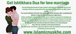 Get Ishtikhara Dua for love marriage