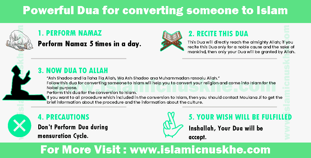 Powerful Dua For Converting Someone To Islam