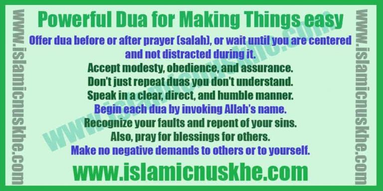 dua-to-make-things-easy