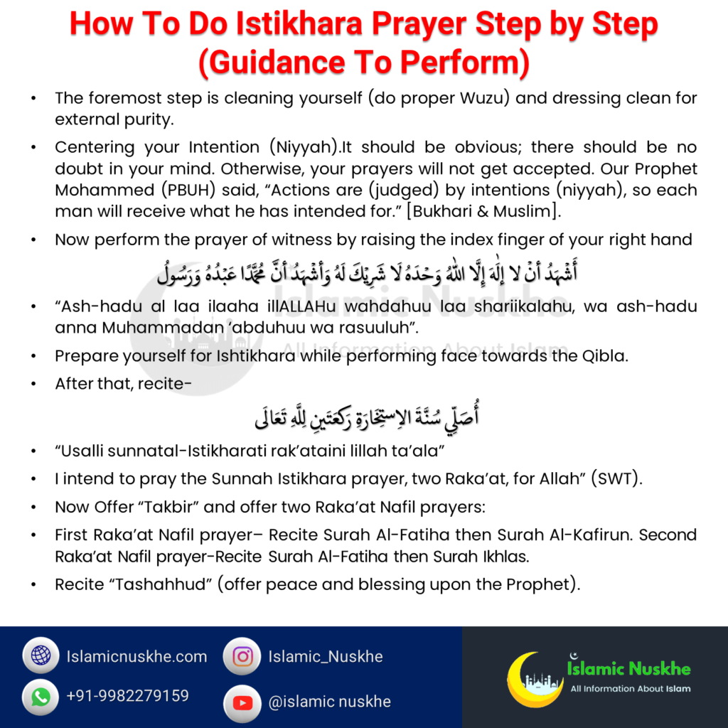 How To Perform and Do istikhara