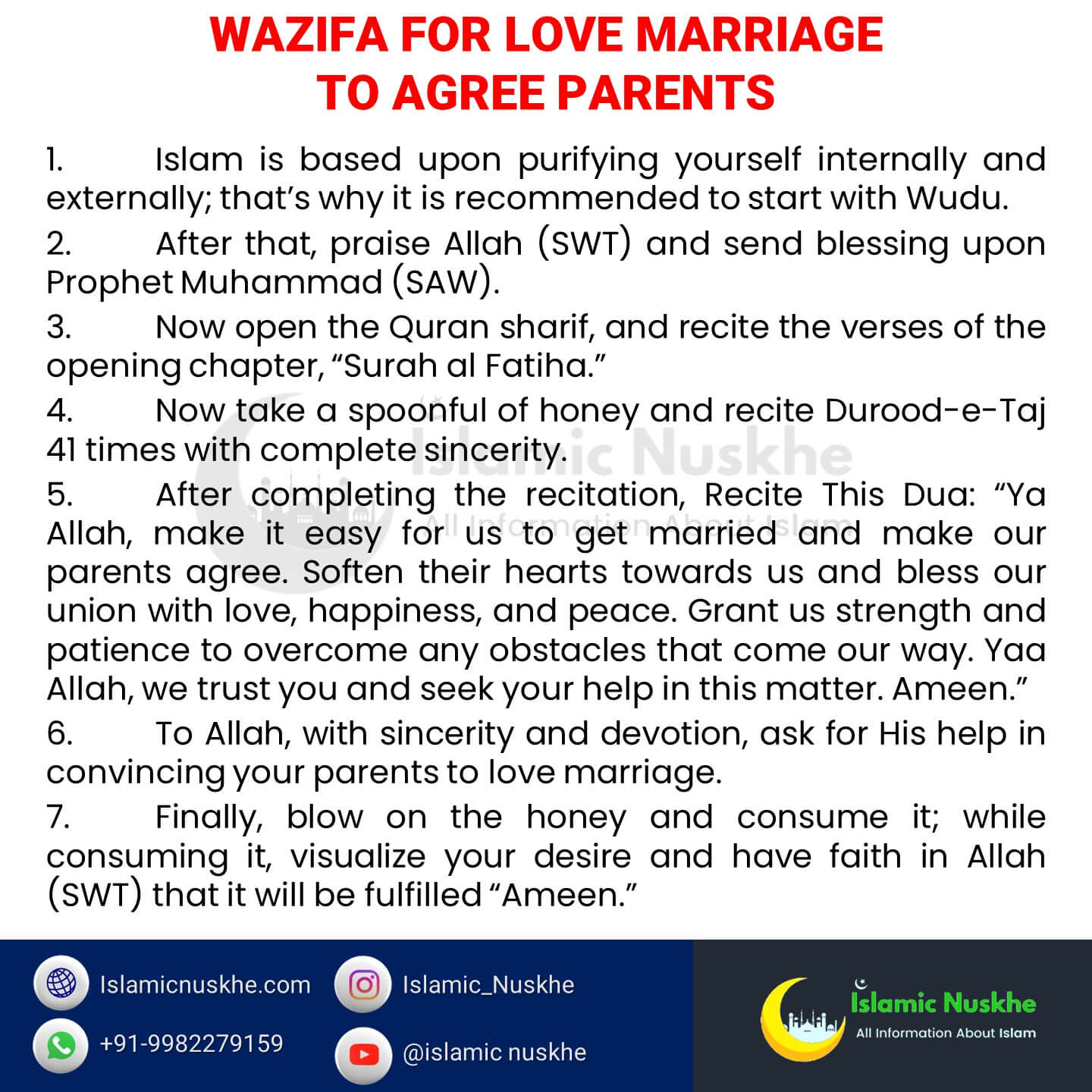 Wazifa-For-Love-Marriage-To-Agree-Parents