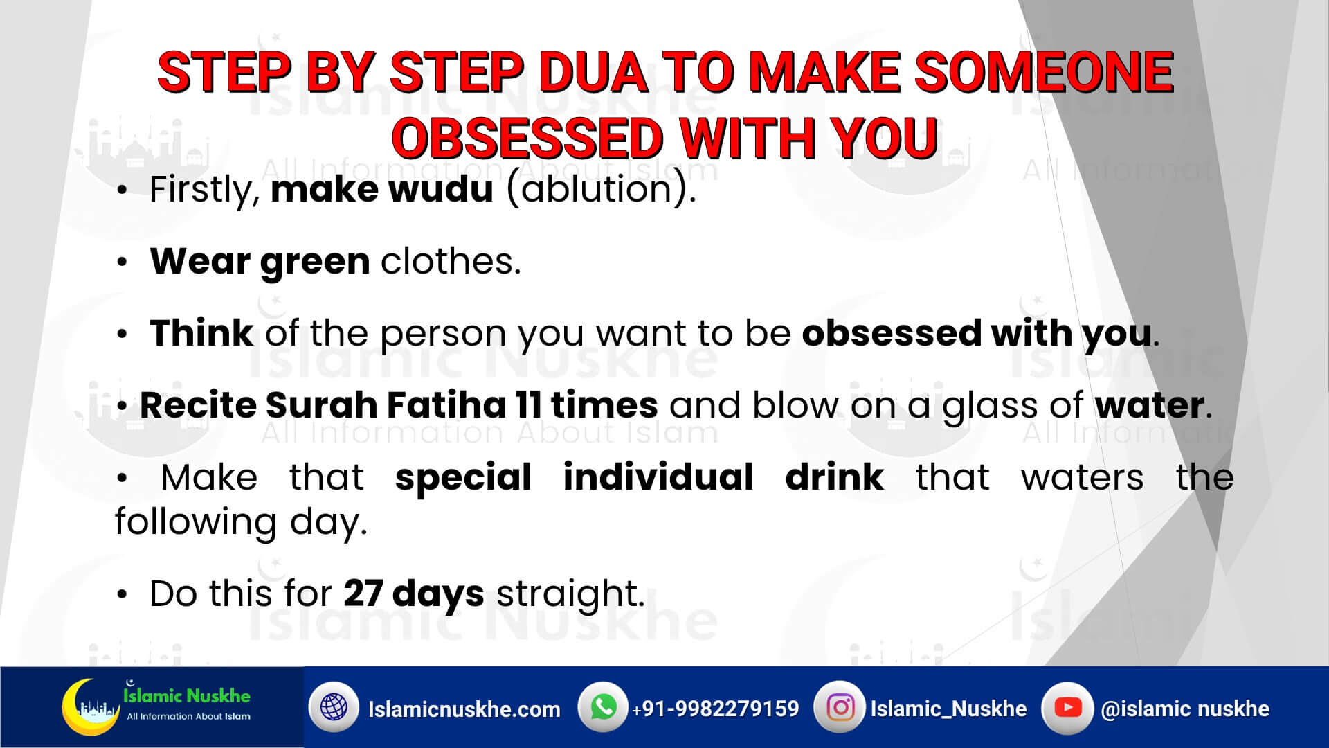 Powerful Dua To Make Someone Obsessed With You (100% EFFECTIVE)