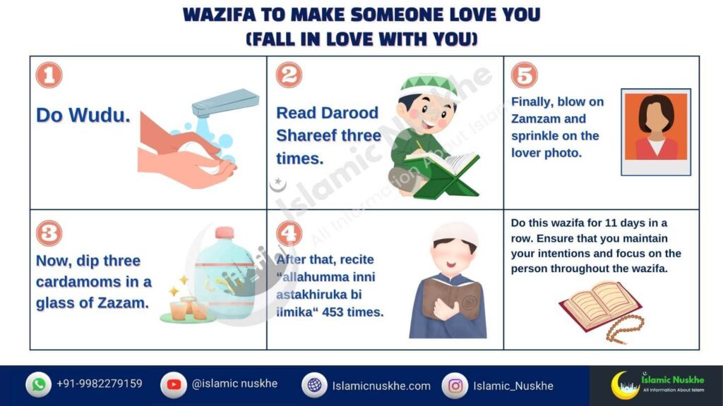 Wazifa To Make Someone Love You (Fall In Love With You)